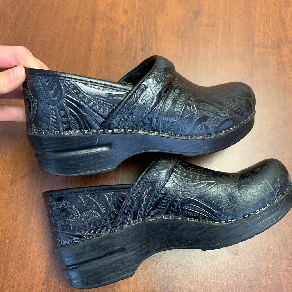 Dansko Leather Professional Clogs